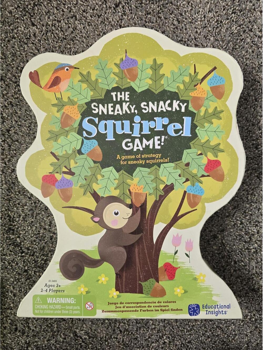 The Sneaky, Snacky Squirrel Game - Kids Strategy Board Game